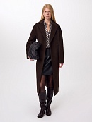 Пальто из шерсти с мембраной и утеплённой спинкой POMPA арт.1018718p90083