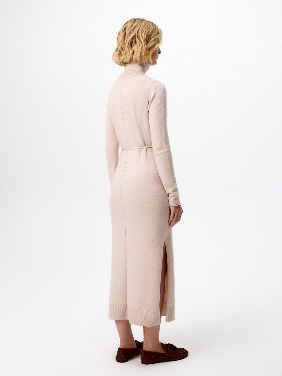 Платье из шерсти с ангорой