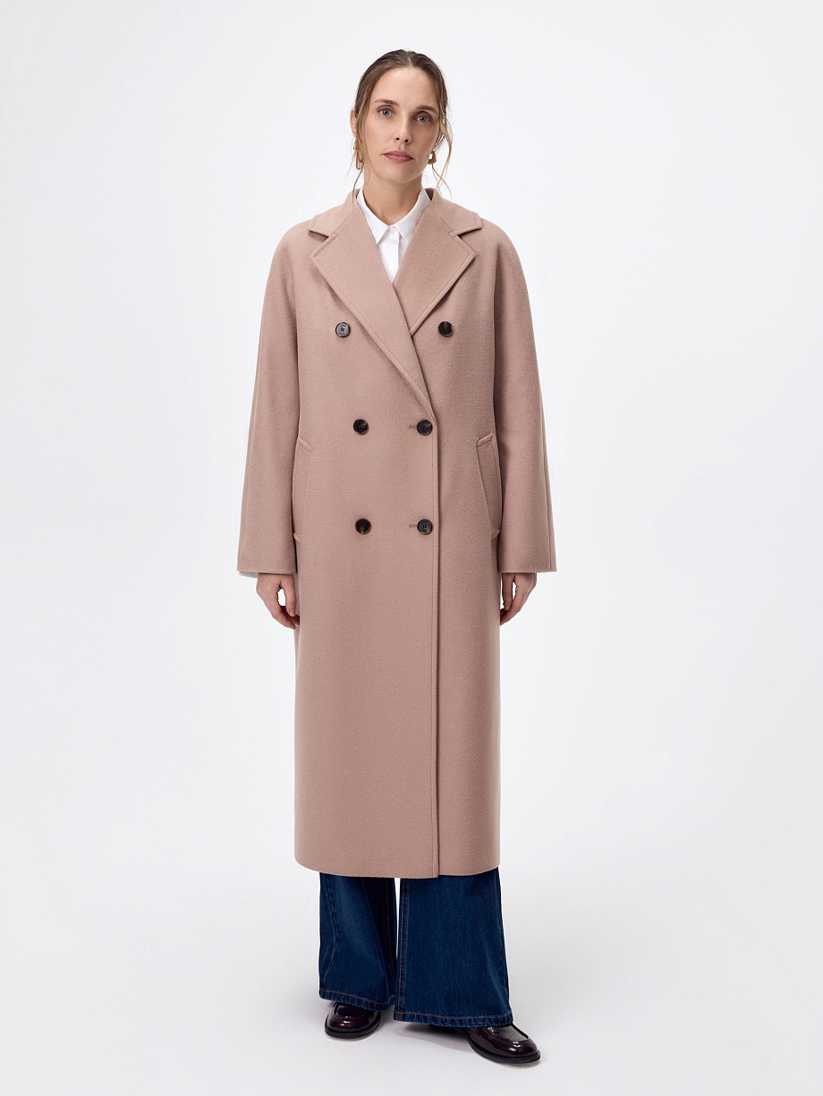 Пальто из шерсти с мембраной