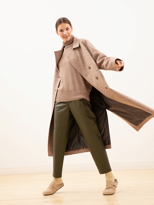 Пальто-халат с мембраной