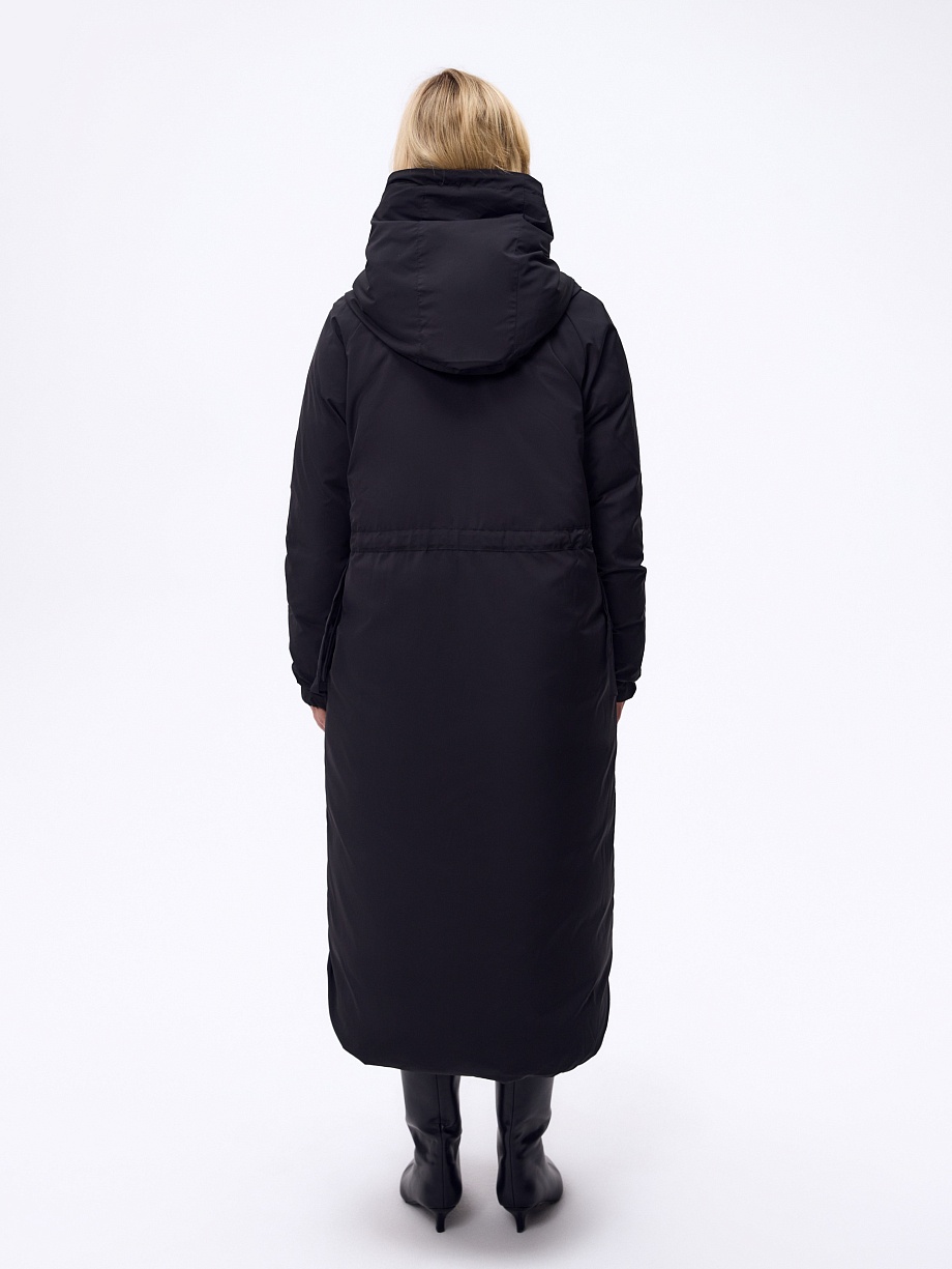 Пуховик двусторонний с утеплителем 90% пух и 10% перо