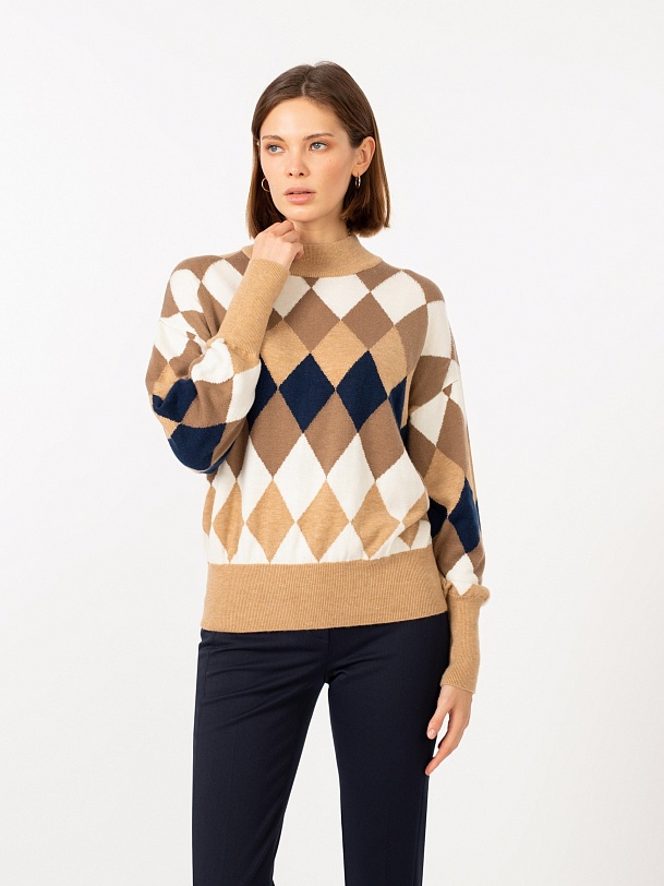 Джемпер женский прямого силуэта