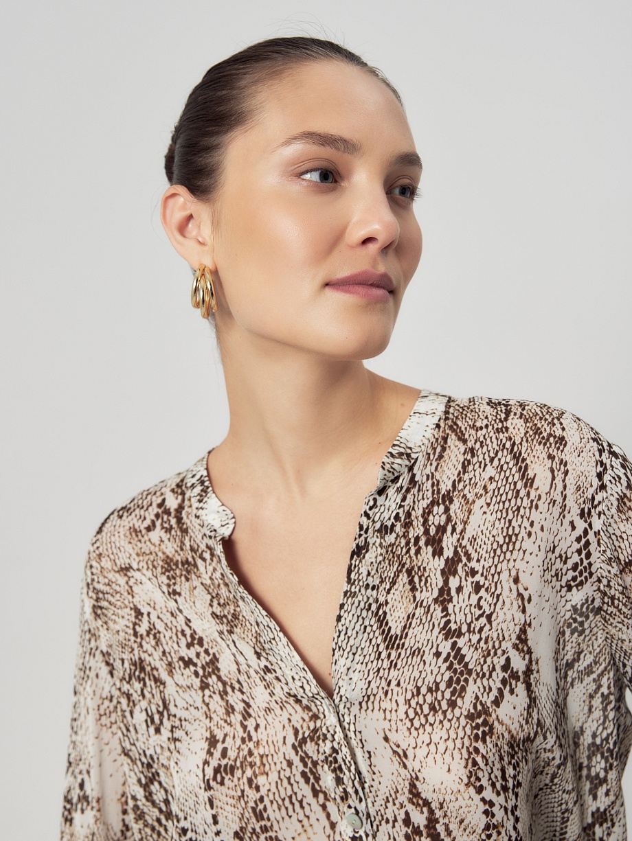 Блуза из 100% вискозы