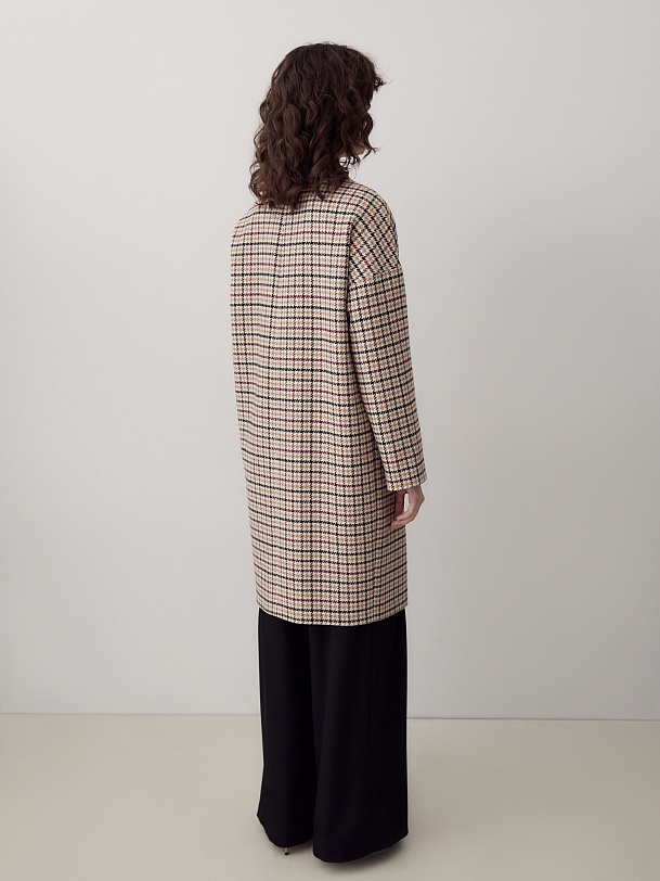 Шерстяное пальто с мембраной