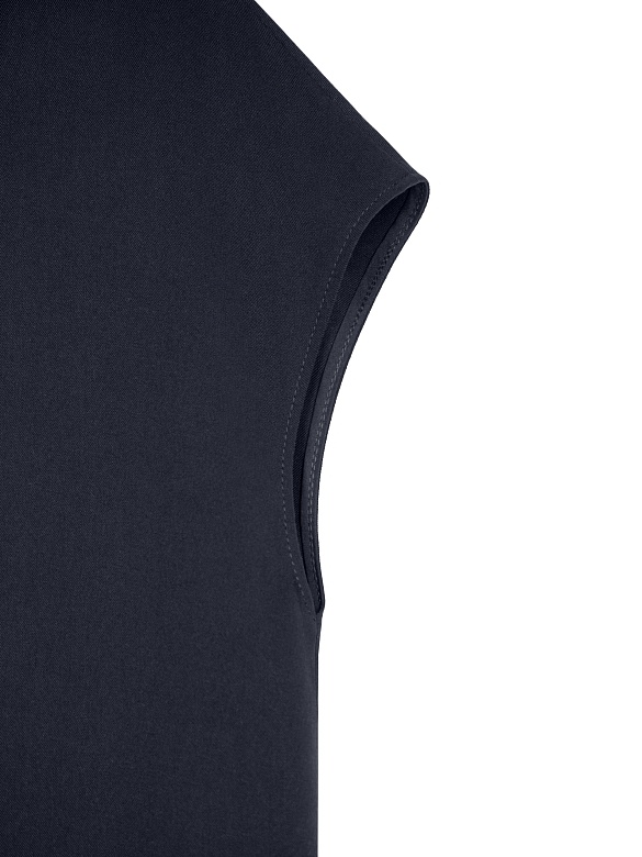 Классическая прямая блуза из вискозы POMPA арт.1147847ls0364
