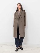 Пальто женское еврозима с мембраной и утепленной спинкой POMPA арт.1014112p90084