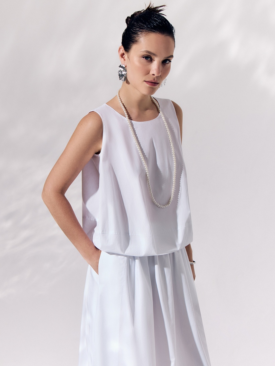 Летняя блуза  из 100% хлопка