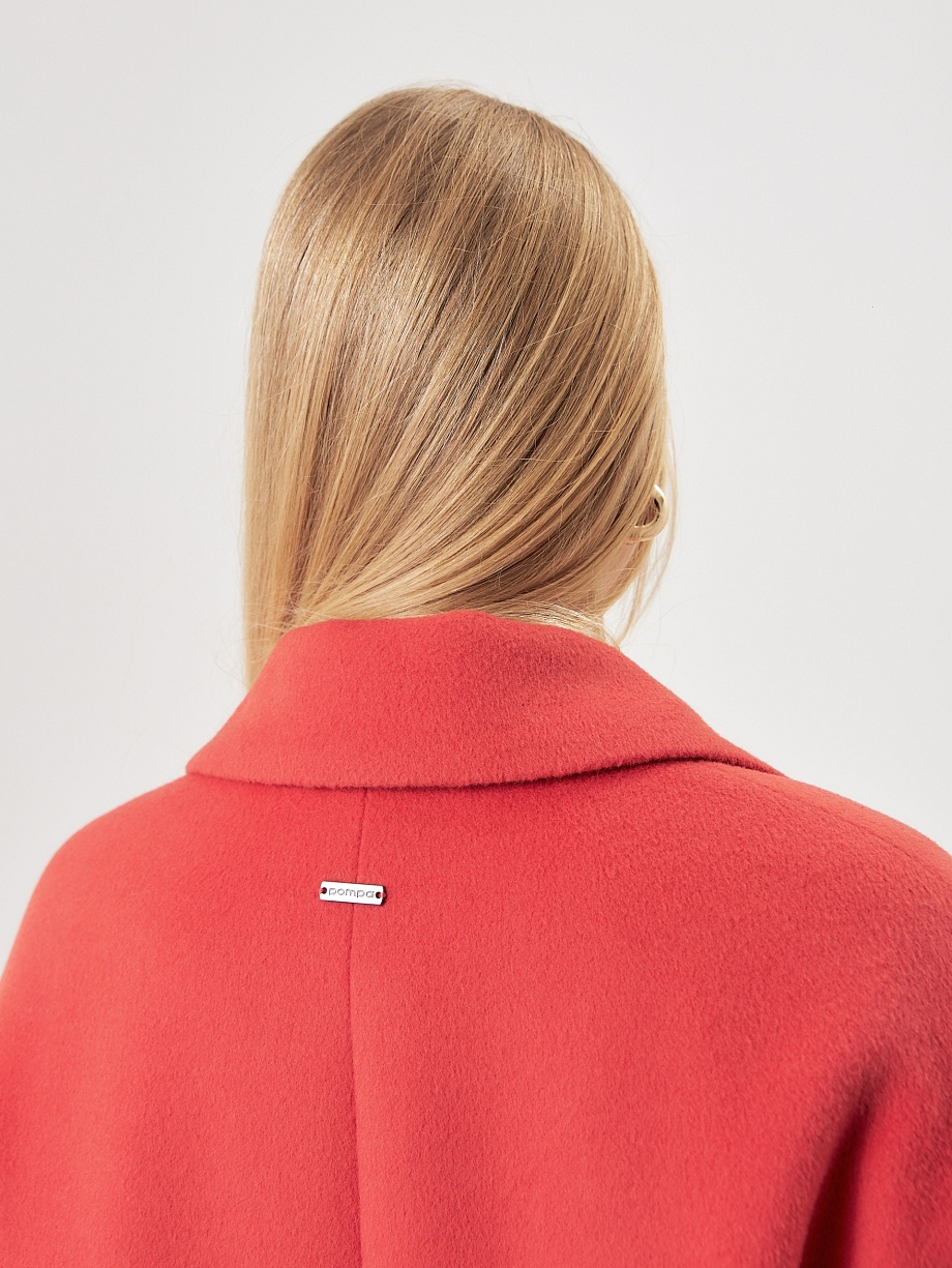 Шерстяное пальто с мембраной