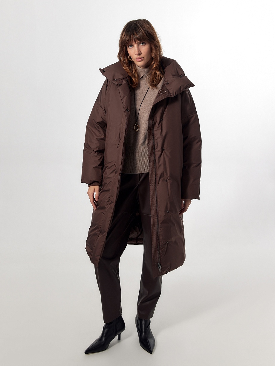 Пуховик с мембраной и утеплителем 90% пух и 10% перо