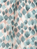 Свободная шифоновая блуза с акварельным принтом POMPA арт.3148950sr0390