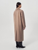 Пальто из шерсти и шелка с мембраной и утеплённой спинкой POMPA арт.1015972p90086