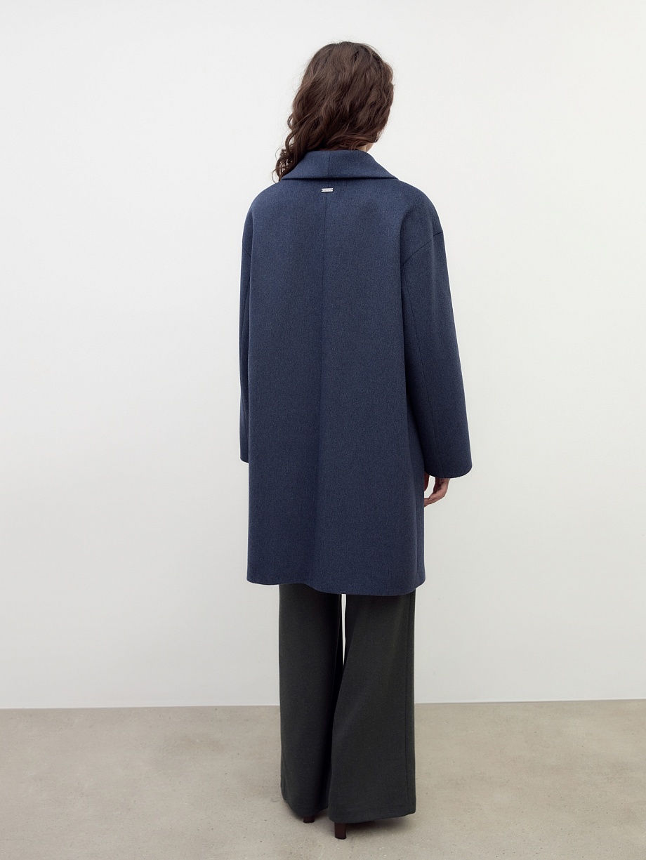 Шерстяное пальто с мембраной