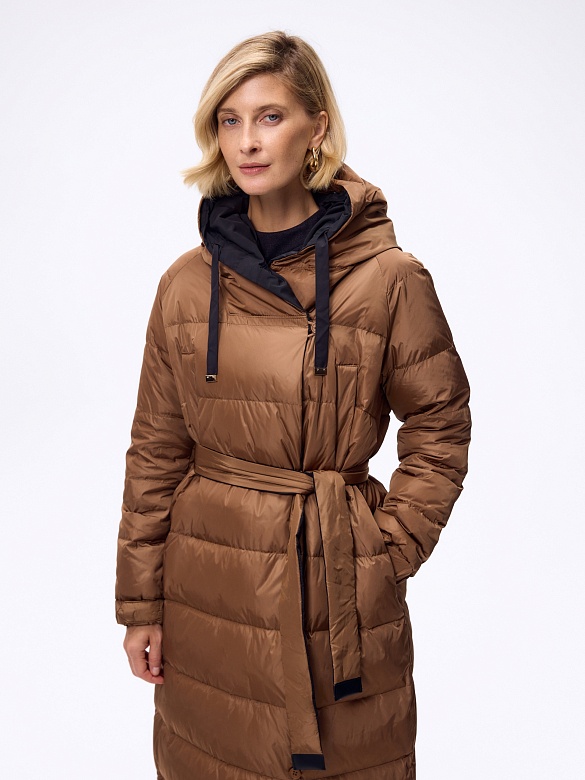 Пуховик двусторонний с утеплителем 90% пух и 10% перо POMPA арт.1016330i60032