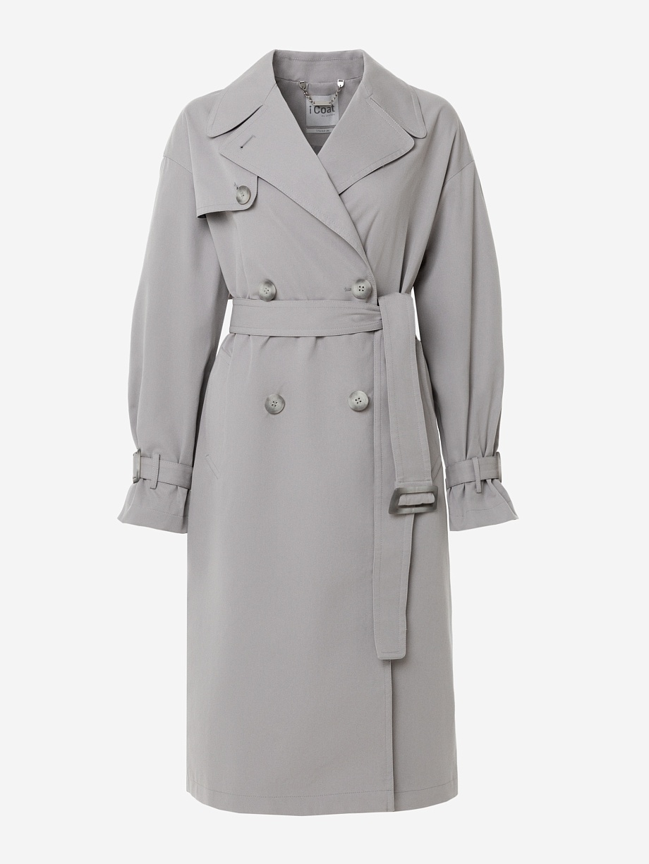 Непромокаемый хлопковый тренчкот