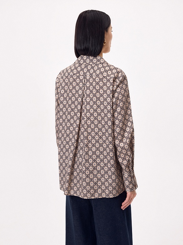 Блуза из 100% тенселя POMPA арт.3149401ee0190