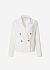 Укороченный жакет из фактурного трикотажа POMPA арт.3103050re0903