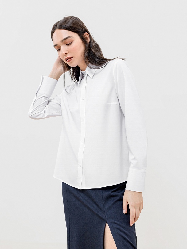 Рубашка женская с длинным рукавом