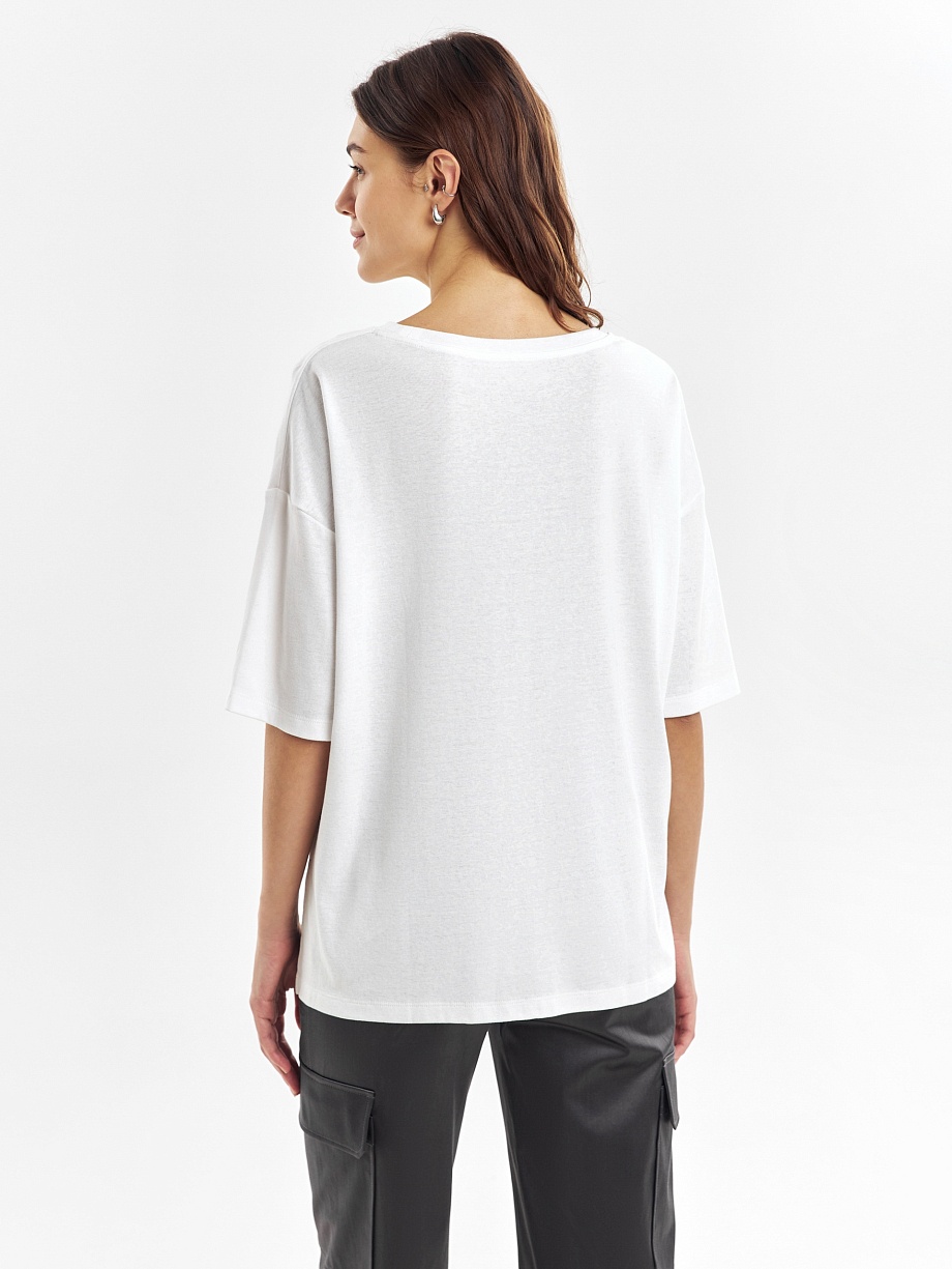 Футболка из мерсеризированного хлопка