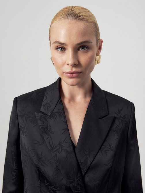 Жакет из жаккарда