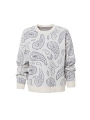 Вязаный джемпер из вискозной пряжи  POMPA арт.1217340kn1390