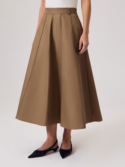 Юбка-трапеция с водоотталкивающей пропиткой