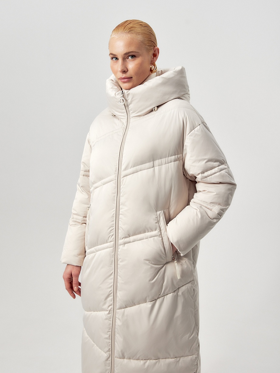 Пуховик с мембраной и утеплителем 90% пух и 10% перо