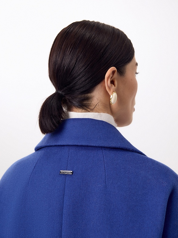 Шерстяное пальто с мембраной POMPA арт.1014902p10063