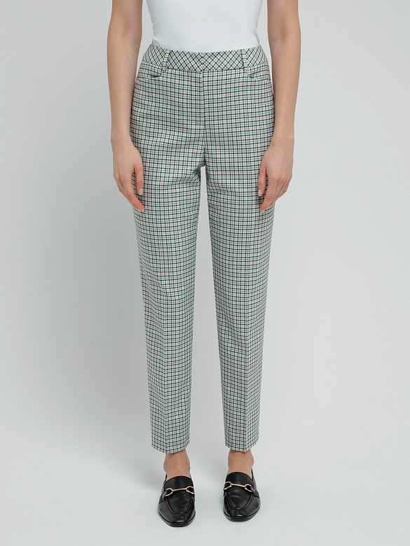 Классические брюки прямого силуэта POMPA арт.3118399ss0590