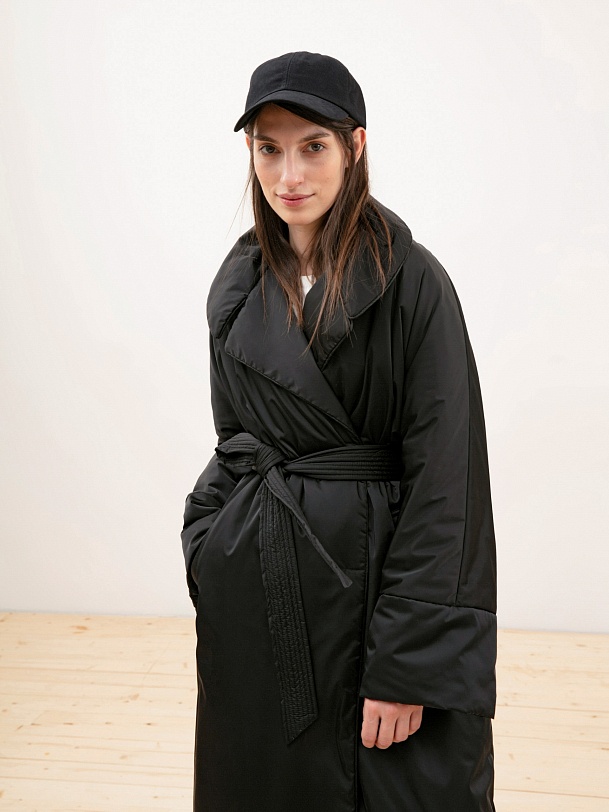 Утепленное пальто с мембраной