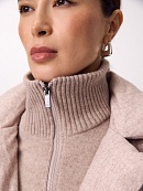 Пуховик из премиальной ткани с мембраной и натуральным утеплителем POMPA арт.1016390r60005