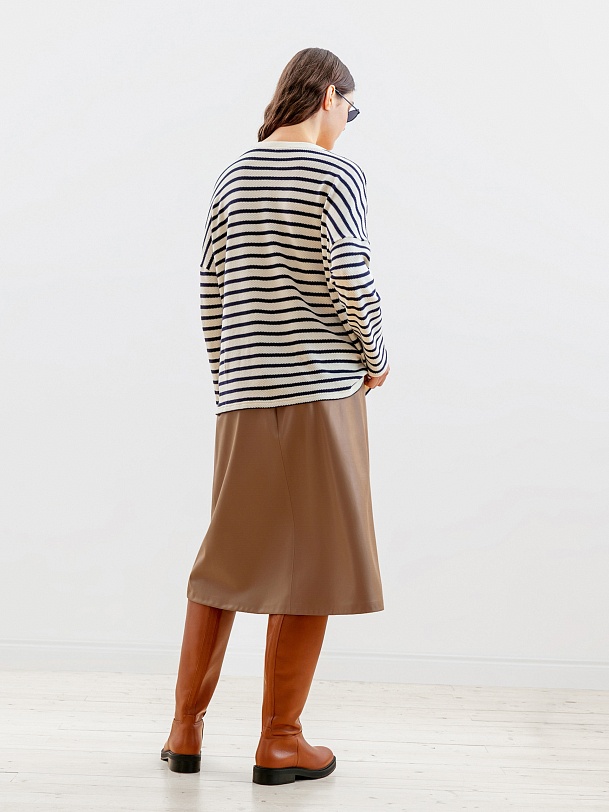 Джемпер женский в полоску