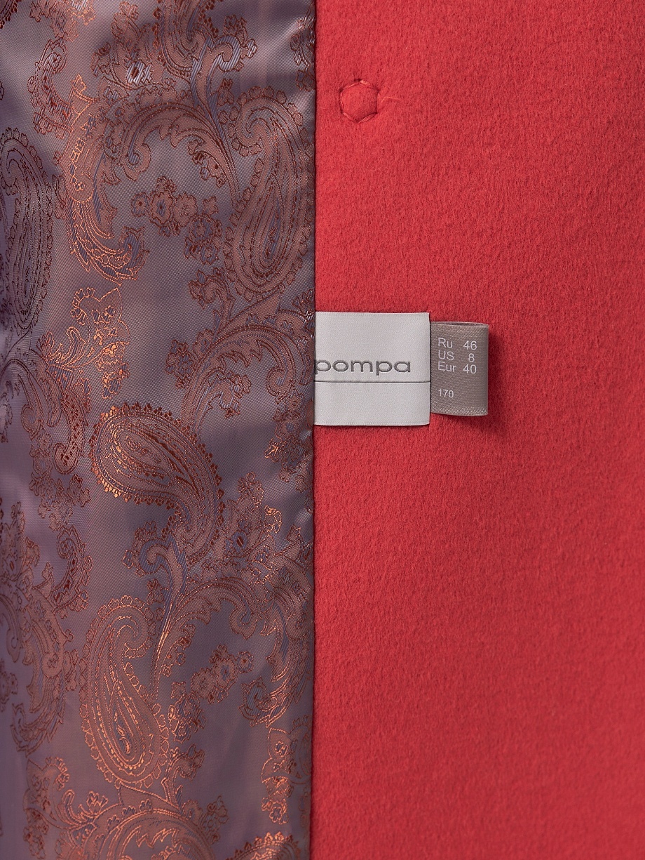 Шерстяное пальто с мембраной