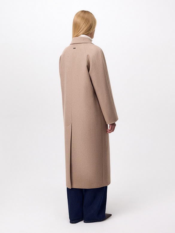 Пальто из шерсти с мембраной и утеплённой спинкой POMPA арт.1016180p90087