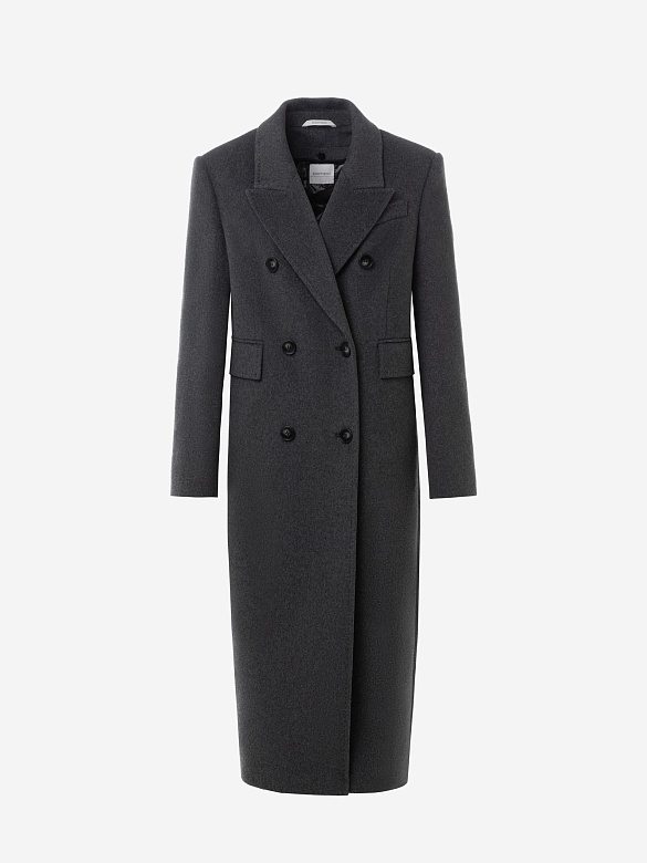Пальто из премиальной шерсти с мембраной и съёмной подстёжкой POMPA арт.1016172p91192