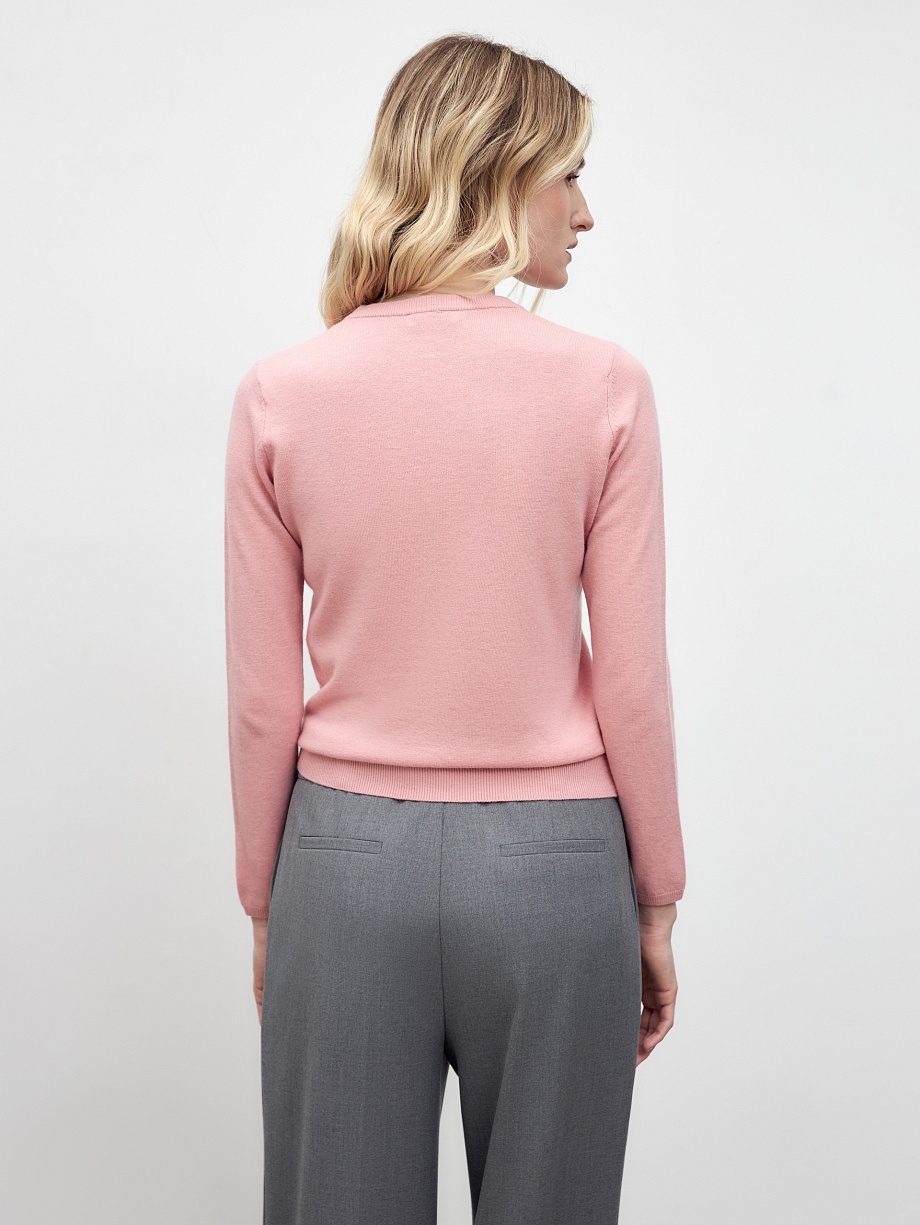 Джемпер из шерсти мериноса и кашемира