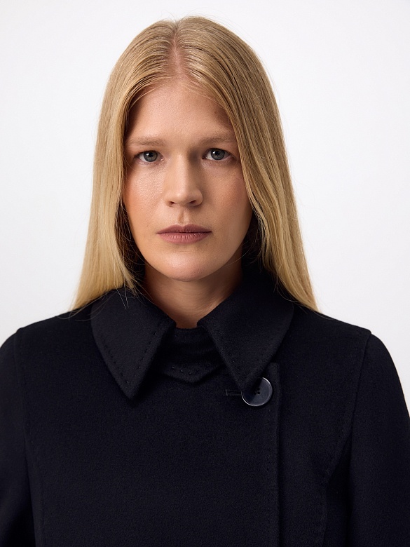 Пальто из шерсти с мембраной и утеплённой спинкой POMPA арт.1016001p90099