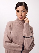 Свитер из шерсти с ангорой POMPA арт.1222721kk3984