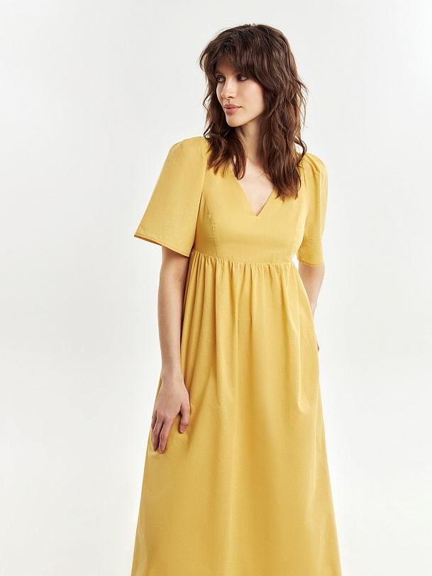 Свободное платье из 100% хлопка