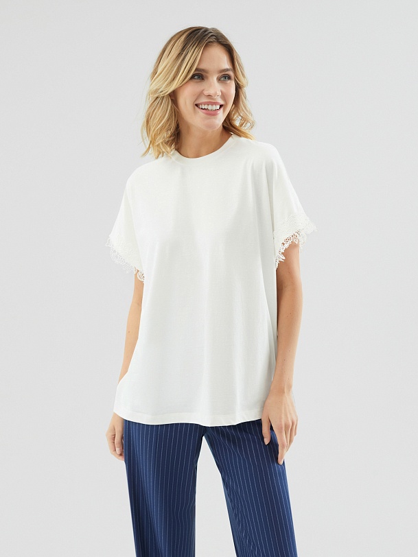 Футболка из мерсеризированного хлопка