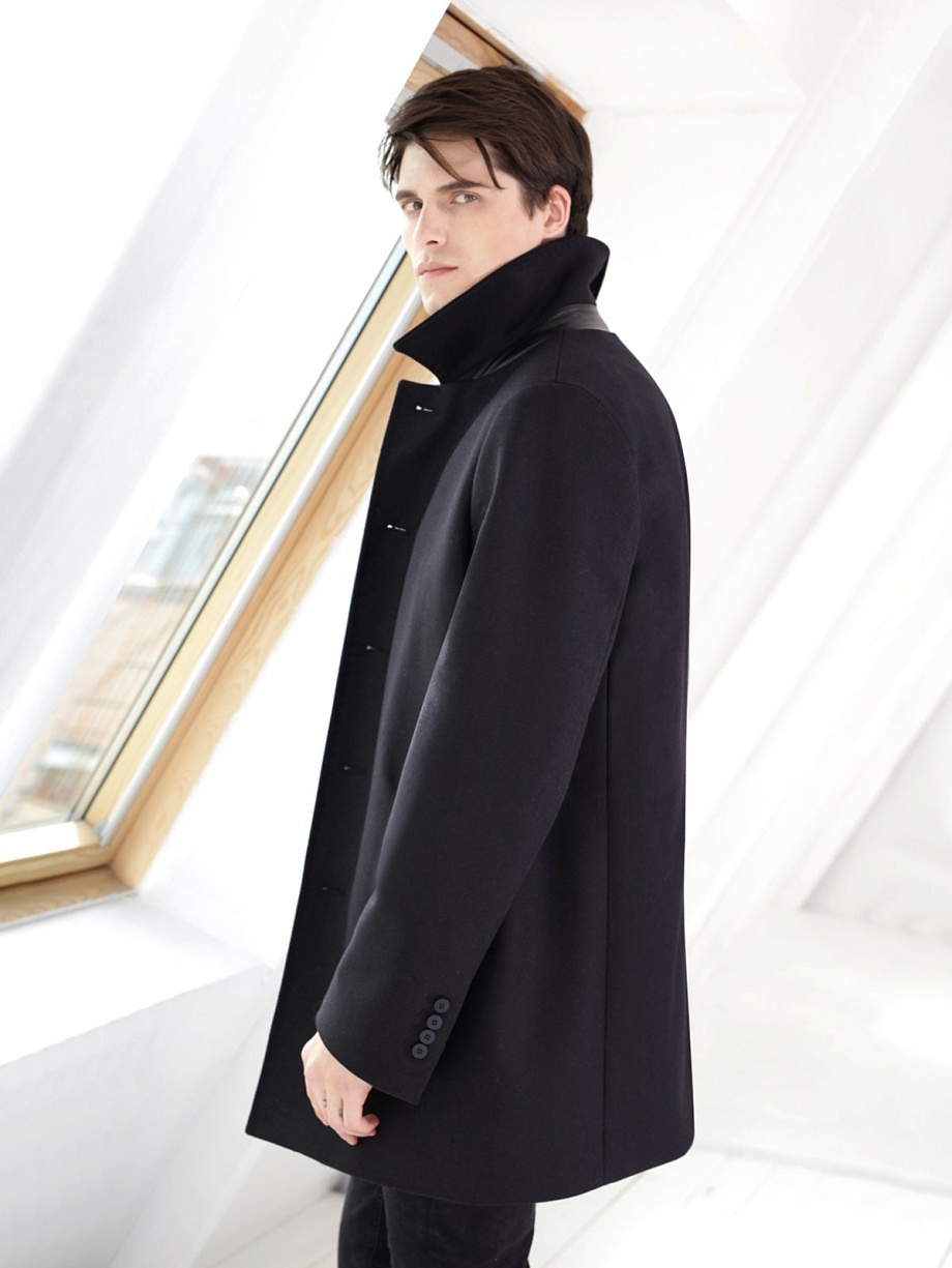 Пальто мужское классическое с мембраной