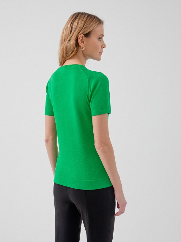 Джемпер с коротким рукавом