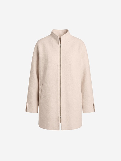 Полупальто из вареной шерсти с мембраной POMPA