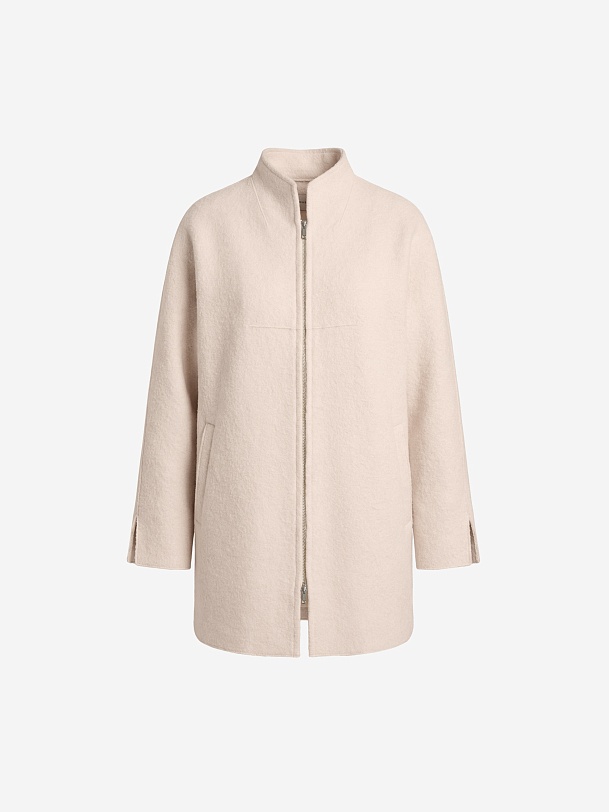 Полупальто из вареной шерсти с мембраной