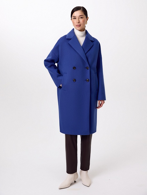 Шерстяное пальто с мембраной POMPA