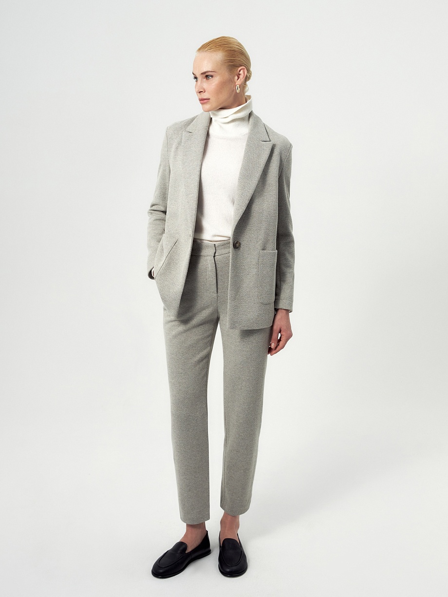 Брюки из трикотажа