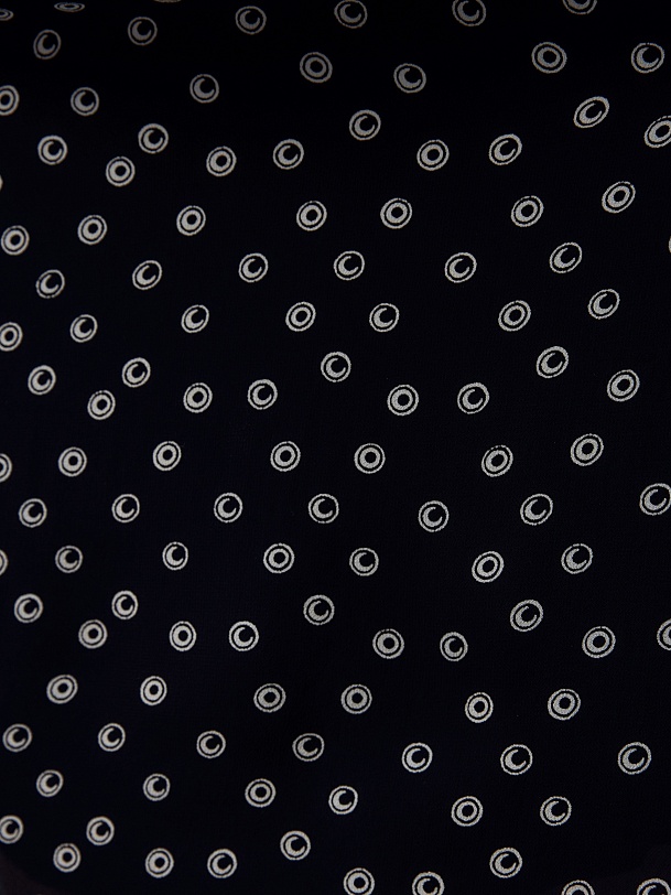 Прямое платье из принтованной вискозной ткани