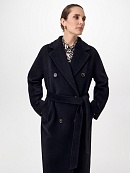 Пальто из шерсти и шелка с мембраной и утеплённой спинкой POMPA арт.1015976p90099