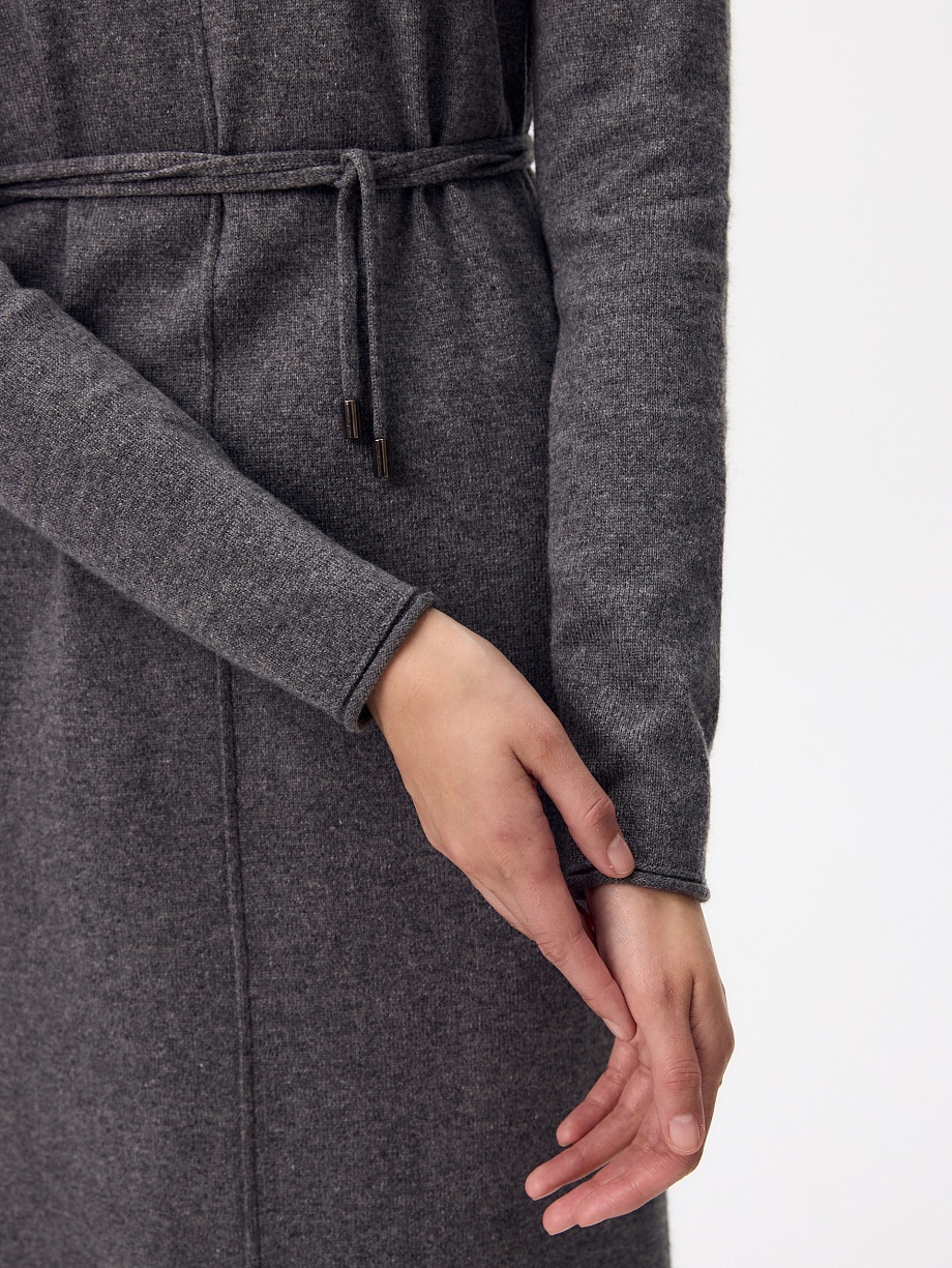 Платье из шерсти с ангорой