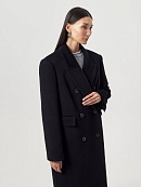 Пальто из премиальной шерсти с мембраной и съёмной подстёжкой POMPA арт.1016170p91199
