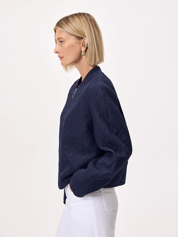 Стеганый жакет на молнии POMPA арт.3101380se0564